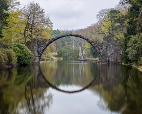 Juni 2026: Brückenbauwerke - Franz Haberhauer: Rakotzbrücke